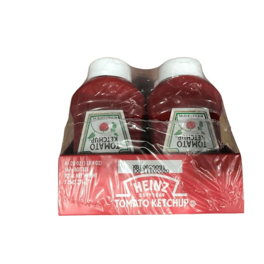 Heinz Tomato Ketchup, 4 x 20 oz. - ShelHealth.Com