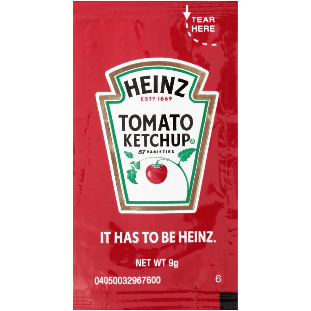 Heinz Tomato Ketchup Single-Serve Packets (500 pk.) - Condiments Oils & Sauces - Heinz Tomato