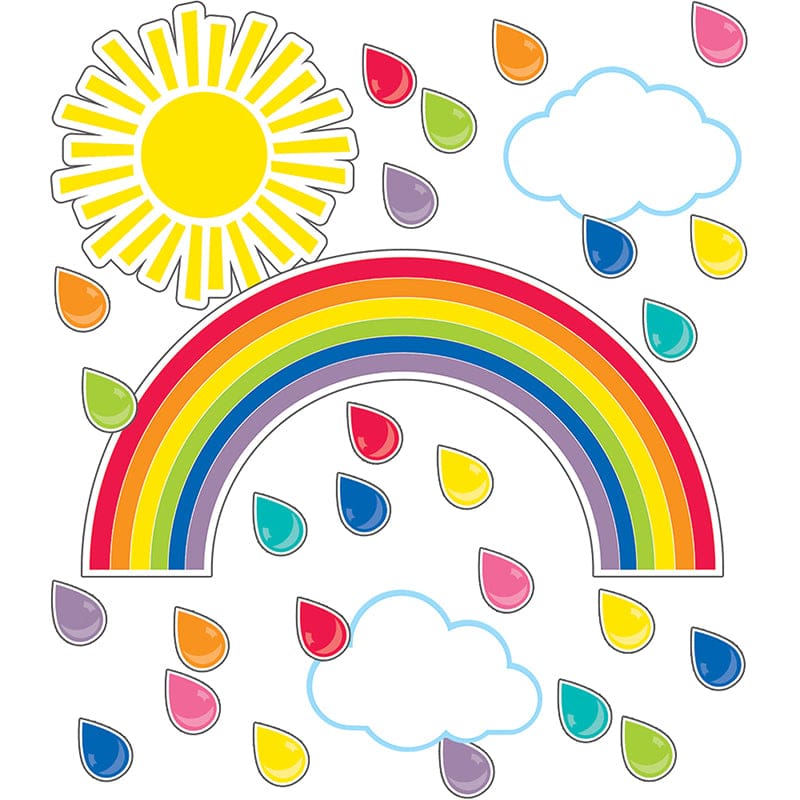 Hello Sunshine Giant Rainbow Bb St (Pack of 3) - Classroom Theme - Carson Dellosa Education