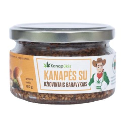 Hemp Snack with Dried Cep 6.35 oz. (180 g.) - KANAPUKIS