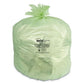 Heritage Biotuf Compostable Can Liners 45 Gal 0.9 Mil 40 X 46 Green 25 Bags/roll 5 Rolls/carton - Janitorial & Sanitation - Heritage