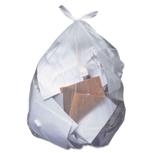 Heritage Low-density Can Liners 40-45 Gal 0.55 Mil 40 X 46 Clear 250/carton - Janitorial & Sanitation - Heritage