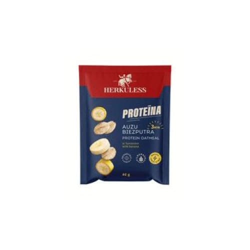 HERKULESS Protein Oatmeal Porridge with Banana 1.41 oz. (40 g.) - HERKULESS