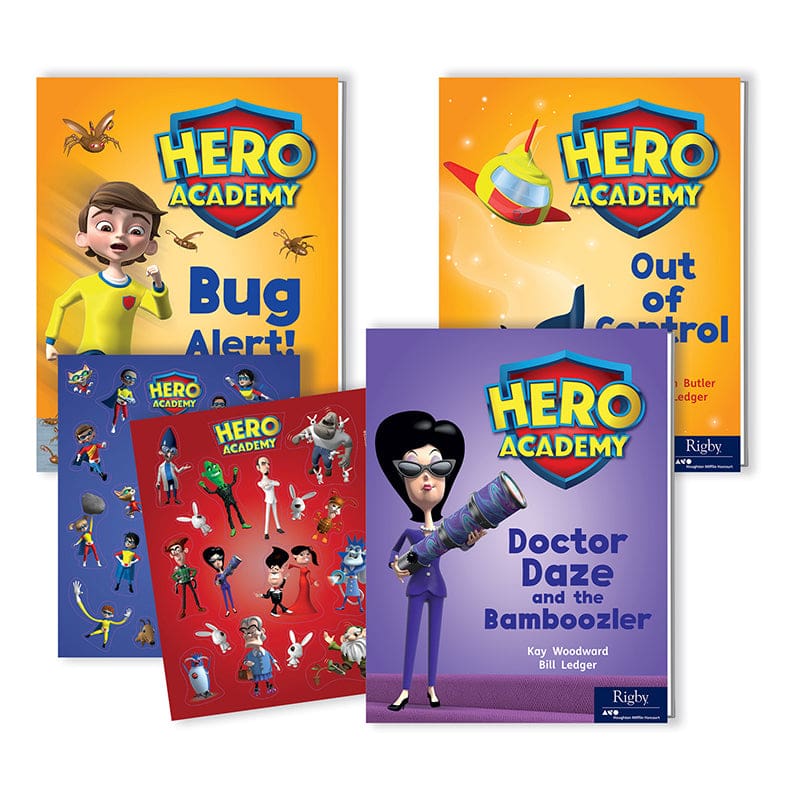 Hero Academy Lvld Rdrs Gr 2-3 550L (Pack of 6) - Leveled Readers - Houghton Mifflin Harcourt