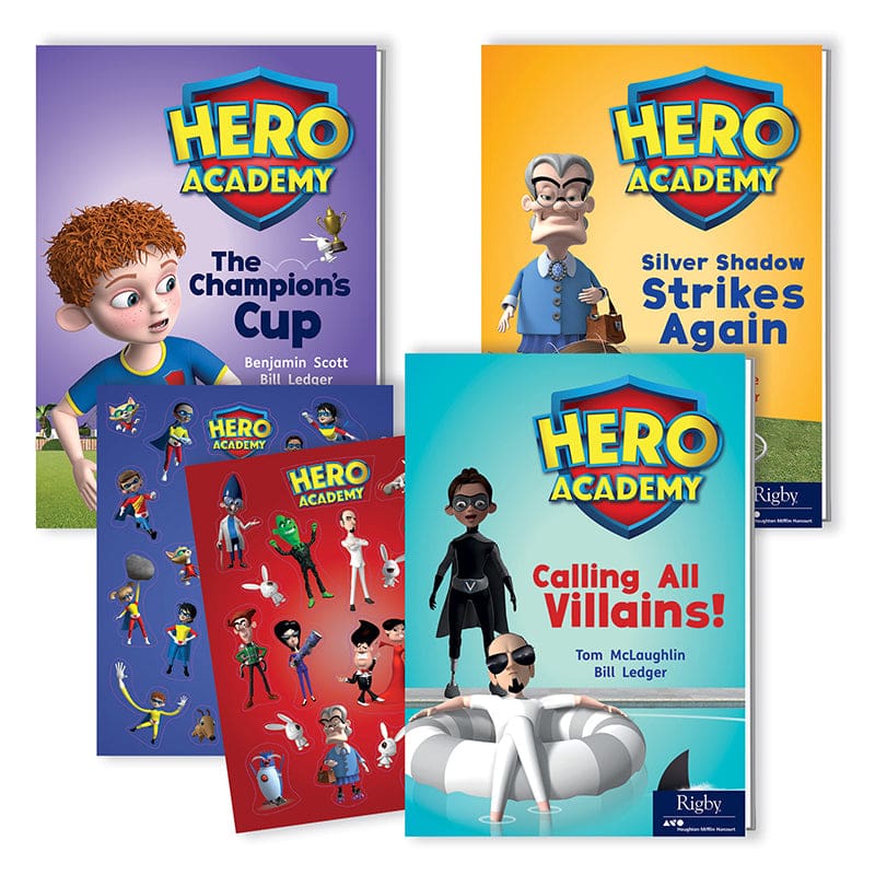 Hero Academy Lvld Readers Gr 3 610L (Pack of 8) - Leveled Readers - Houghton Mifflin Harcourt