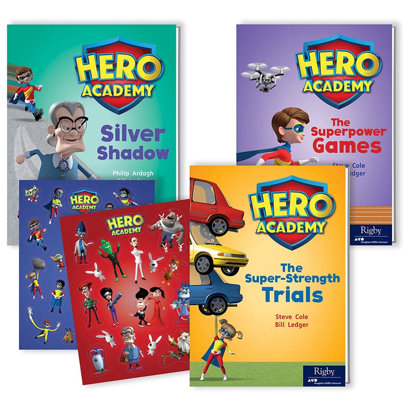 Hero Academy Lvld Readers Gr 3 620L (Pack of 8) - Leveled Readers - Houghton Mifflin Harcourt