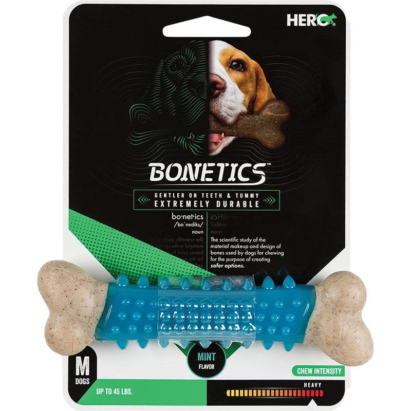 Hero Dog Bonetics Dental Bone Mint Medium - Pet Supplies - Hero Dog
