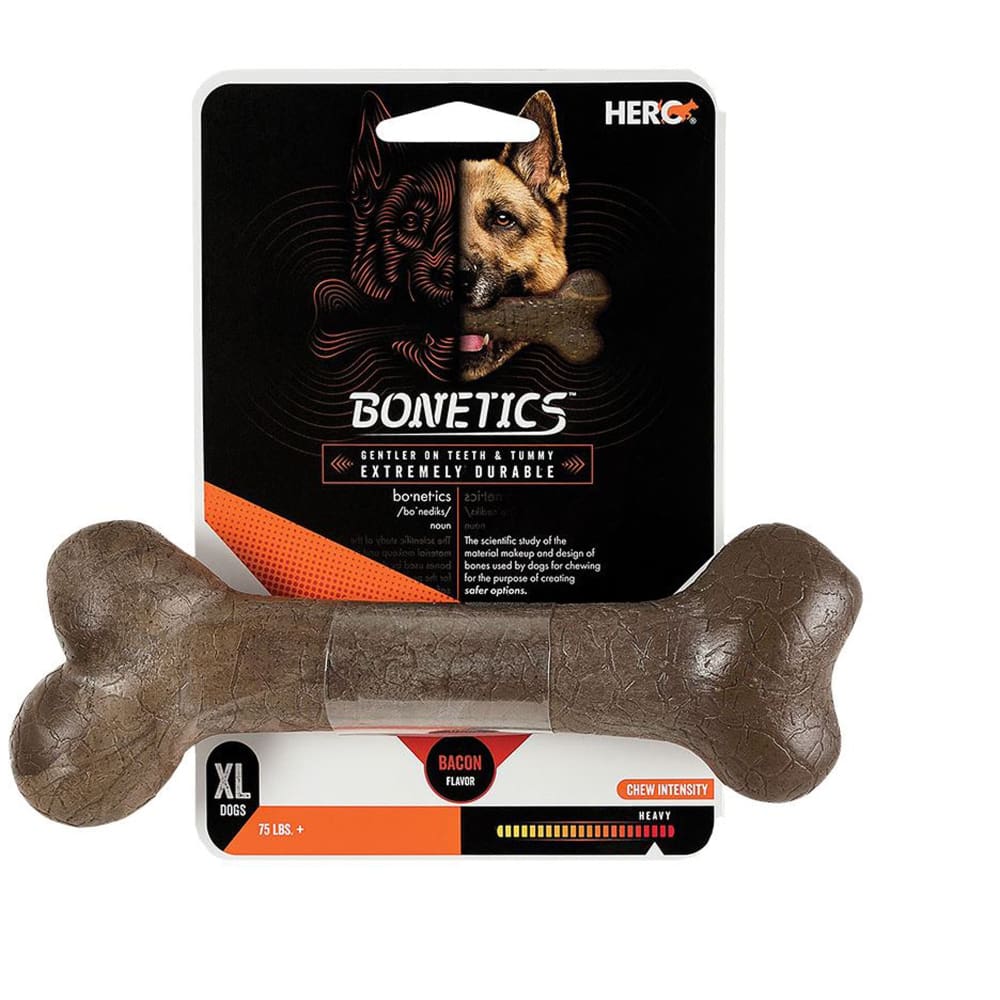 Hero Dog Bonetics Femur Bone Bacon XLarge - Pet Supplies - Hero Dog