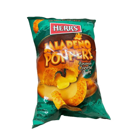 Herr's Herr's Jalapeno Poppers Cheese Flavored Curls, 6.5 oz.