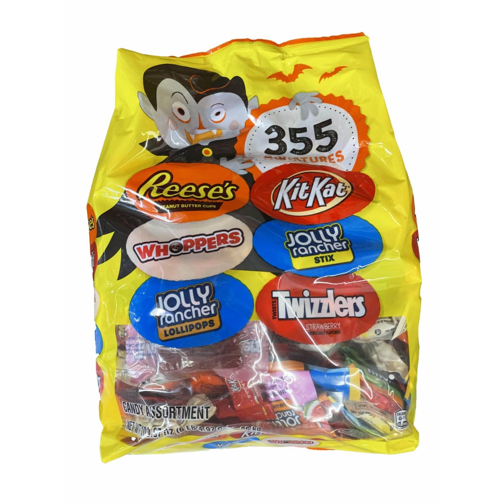 Hershey, Miniatures Chocolate and Fruit Flavored Assortment Candy ...