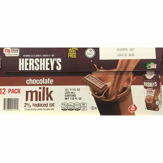 Hershey's 2% Chocolate Milk, 12 pk./11 oz. - ShelHealth.Com