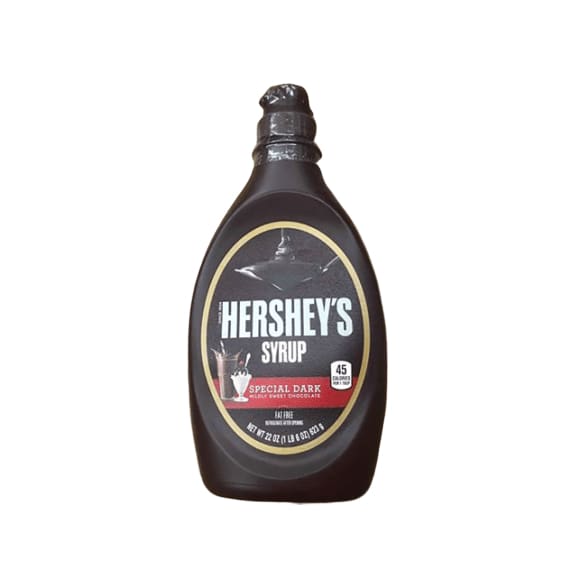 HERSHEY'S Chocolate Syrup, Special Dark, 22 Ounce - ShelHealth.Com