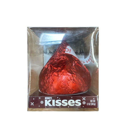 HERSHEY’S KISSES Milk Chocolate Candy Christmas 12 oz Gift Box - HERSHEY’S