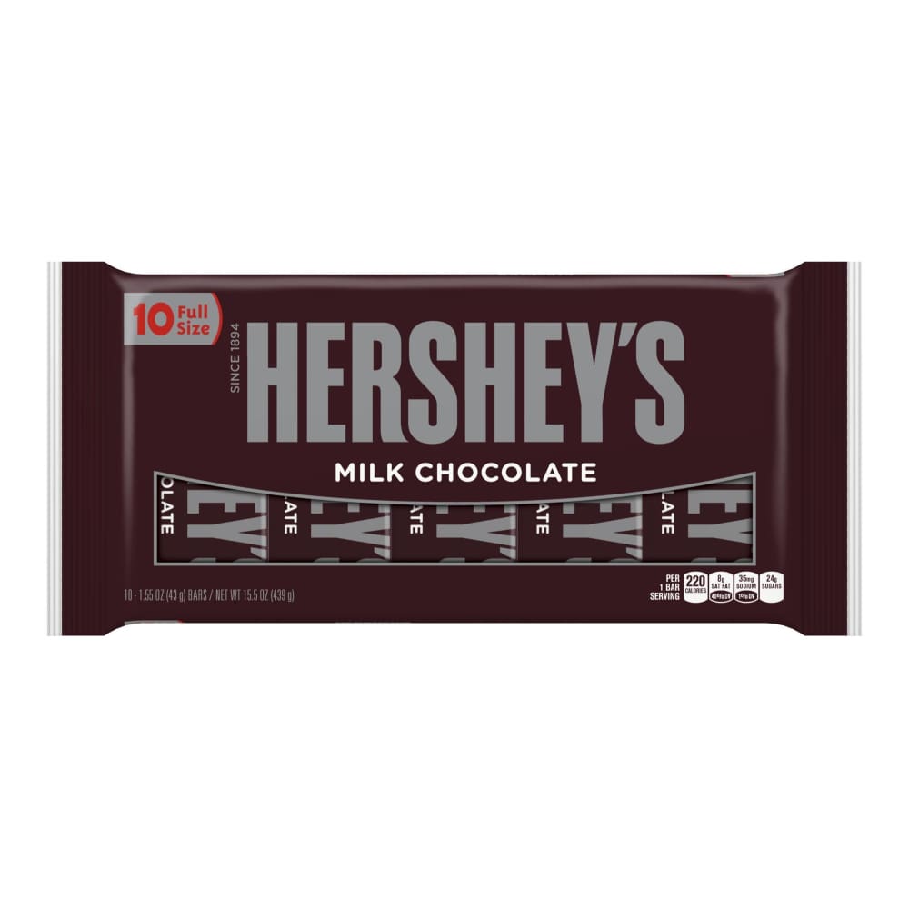 Hershey’s Milk Chocolate Bars 10 ct. - Hershey’s