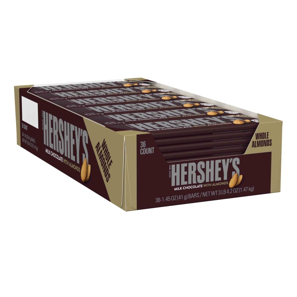 Hershey’s Milk Chocolate with Almonds Bars 36 ct. - Hershey’s