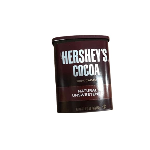 HERSHEY'S Natural Unsweetened 100% Hot Cocoa, Baking, 23 Ounce Can - ShelHealth.Com
