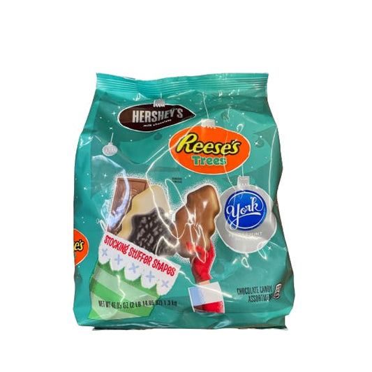 HERSHEY’S REESE’S and YORK Chocolate and White Creme Assortment Candy Christmas 46.05 oz - HERSHEY’S
