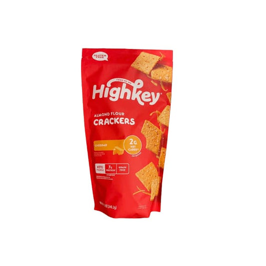 Highkey Highkey Almond Flour Cheddar Crackers, 11 oz.