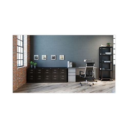 Hirsh Industries Vertical Letter File Cabinet 2 Letter-size File Drawers Black 15 X 22 X 28.37 - Furniture - Hirsh Industries®