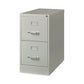 Hirsh Industries Vertical Letter File Cabinet 2 Letter Size File Drawers Light Gray 15 X 26.5 X 28.37 - Furniture - Hirsh Industries®