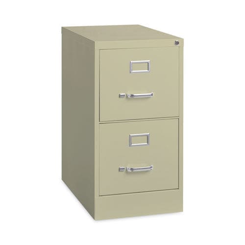 Hirsh Industries Vertical Letter File Cabinet 2 Letter-size File Drawers Putty 15 X 22 X 28.37 - Furniture - Hirsh Industries®