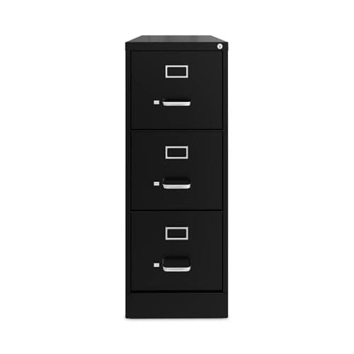 Hirsh Industries Vertical Letter File Cabinet 3 Letter-size File Drawers Black 15 X 22 X 40.19 - Furniture - Hirsh Industries®