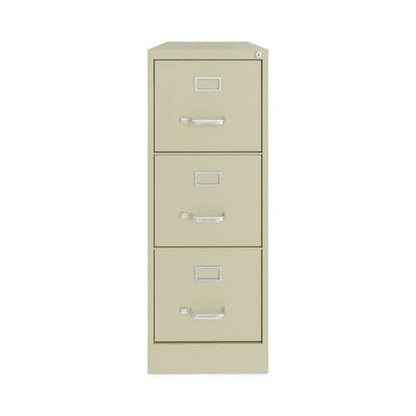 Hirsh Industries Vertical Letter File Cabinet 3 Letter-size File Drawers Putty 15 X 22 X 40.19 - Furniture - Hirsh Industries®