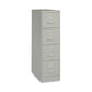 Hirsh Industries Vertical Letter File Cabinet 4 Letter-size File Drawers Light Gray 15 X 26.5 X 52 - Furniture - Hirsh Industries®