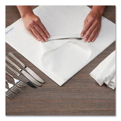 Hoffmaster Airlaid Flat Pack Napkins 1 Ply 15.5 X 15.5 White 1,000/carton - Food Service - Hoffmaster®