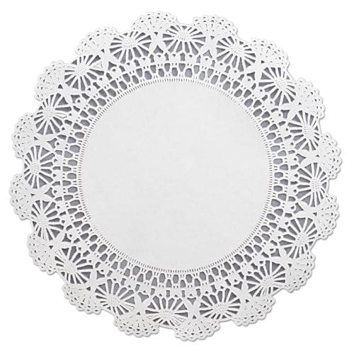 Hoffmaster Cambridge Lace Doilies Round 12 White 1,000/carton - Food Service - Hoffmaster®