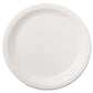Hoffmaster Coated Paper Dinnerware Plate 9 Dia White 50/pack 10 Packs/carton - Food Service - Hoffmaster®