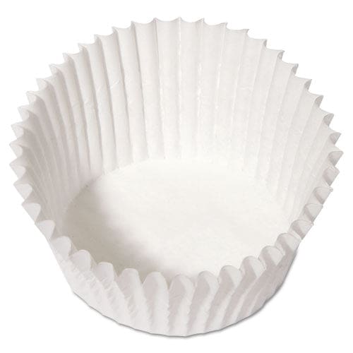 Hoffmaster Fluted Bake Cups 4.5 Diameter X 1.25 H White Paper 500/pack 20 Packs/carton - Food Service - Hoffmaster®