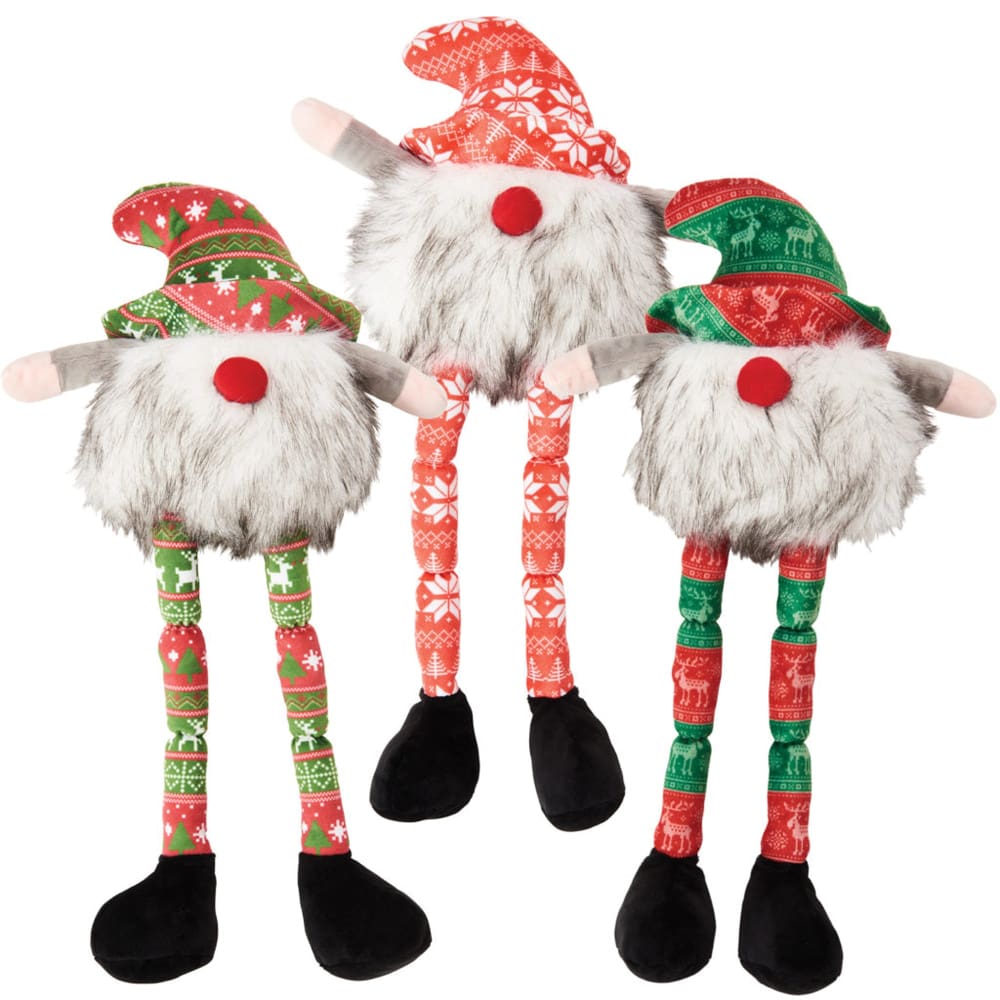 Holiday Gnomes Long Leg Asst 21in. - Pet Supplies - Holiday