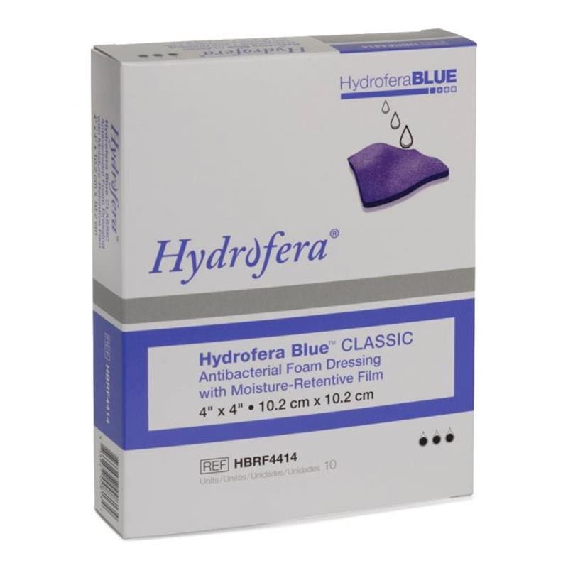Hollister Hydrofera Blue Classic Antibacterial Foa Box of 10 - Item Detail - Hollister