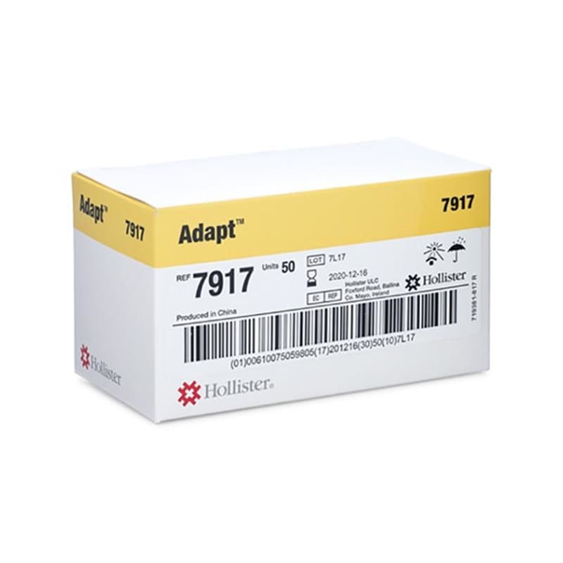 Hollister Skin Gel Protective Wipes Box of 50 - Ostomy >> Ostomy Accessories - Hollister