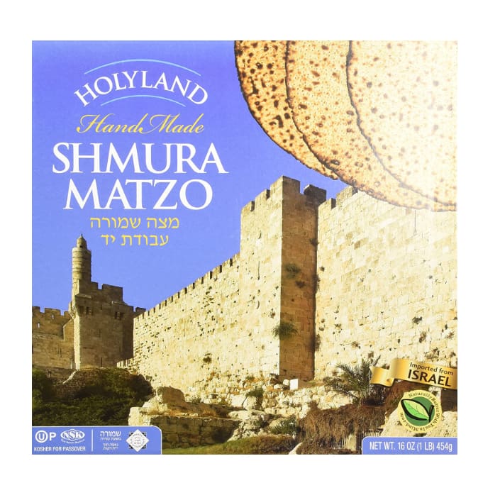 HOLY LAND: Handmade Shmura Round Matzoh 16 oz - Grocery > Snacks - HOLY LAND