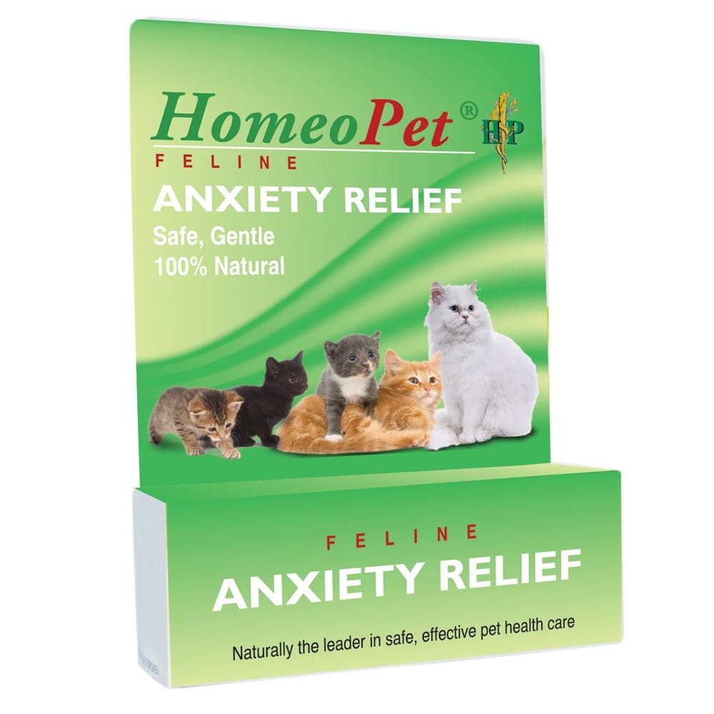 HomeoPet Feline Anxiety Relief Drops 15 ml - Pet Supplies - HomeoPet