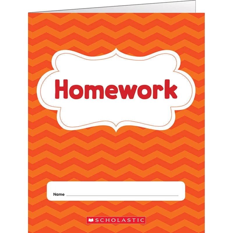Homework Folder (Pack of 12) - Folders - Scholastic Teaching Resources
