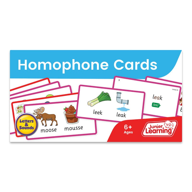 Homophone Cards (Pack of 2) - Phonics - Junior Learning
