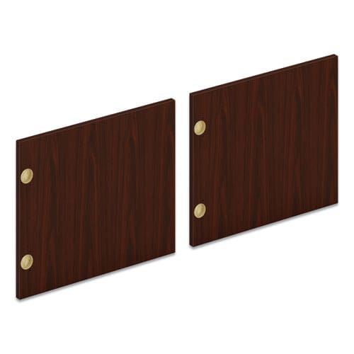 HON Mod Laminate Doors For 72w Mod Desk Hutch 17.86 X 14.82 Sepia Walnut 2/carton - Furniture - HON®