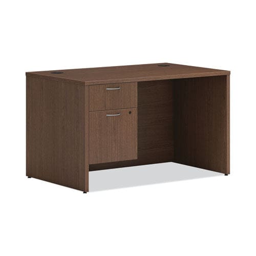 HON Mod Support Pedestal Left Or Right 2-drawers: Box/file Legal/letter Sepia Walnut 15 X 20 X 20 - Furniture - HON®