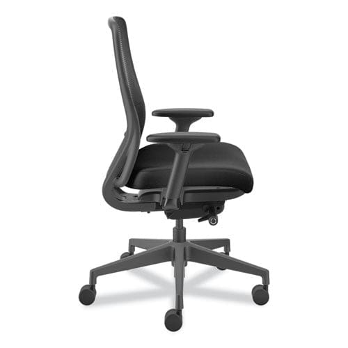 HON Nucleus Series Recharge Task Chair Supports Up To 300 Lb 16.63 To 21.13 Seat Height Black Seat/back Black Base - Furniture - HON®