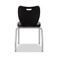 HON Smartlink Four-leg Chair 19.5 X 19.63 X 31 Onyx Seat Onyx Base 4/carton - Furniture - HON®