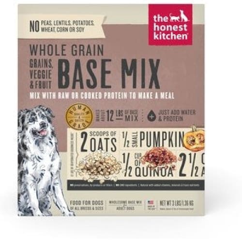 Honest Kitchen Dog Whole Grain Veggie and Fruit 3lbs. Box - Pet Supplies - Honest Kitchen
