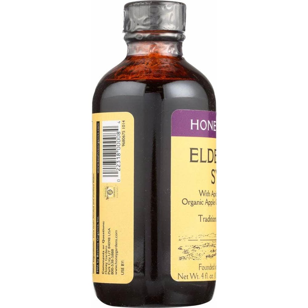 HONEY GARDENS Health > Natural Remedies HONEY GARDEN: Elderberry Honey Syrup, 4 fo