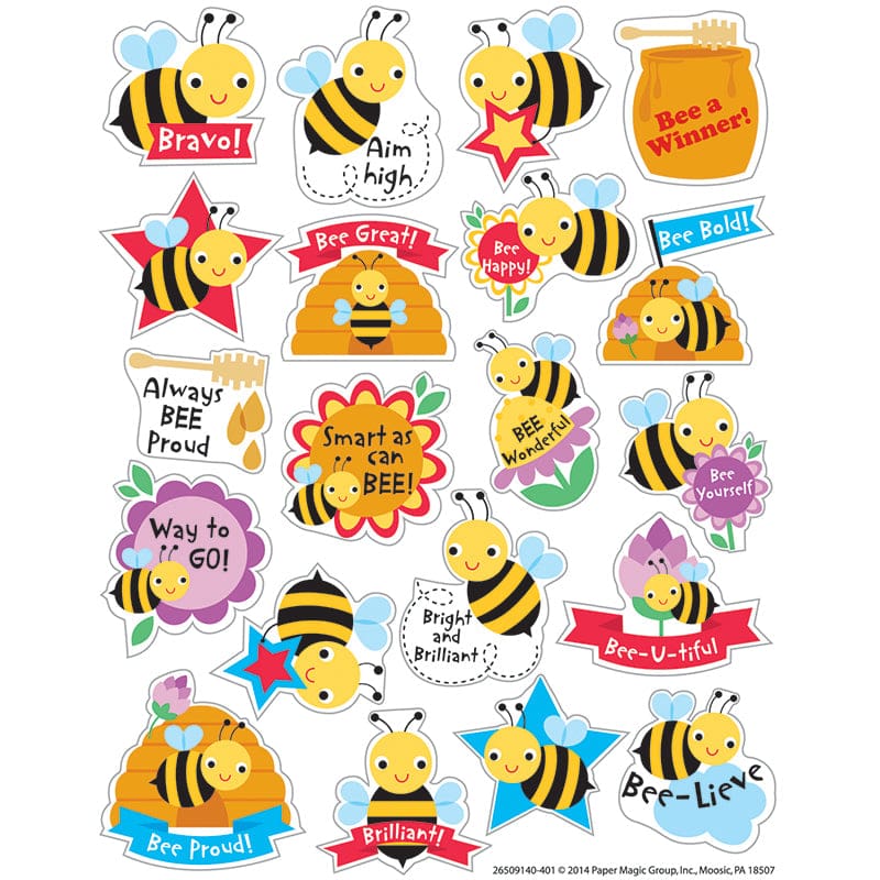 Honey Scented Stickers (Pack of 12) - Stickers - Eureka