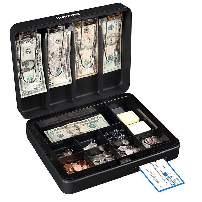 Honeywell Steel Cash Box Deluxe - Storage - Lh Licensed Products Inc