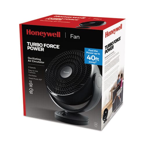 Honeywell Turboforce Power Air Circulator 16 3 Speeds Black - Janitorial & Sanitation - Honeywell