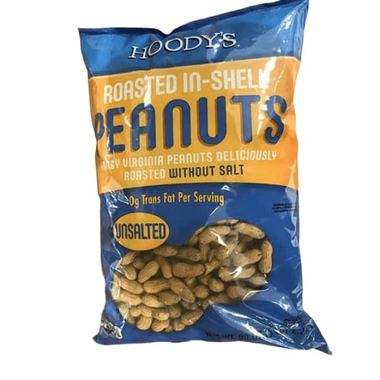Hoody's In-Shell Classic Roast Peanuts Unsalted, 5 lbs - ShelHealth.Com