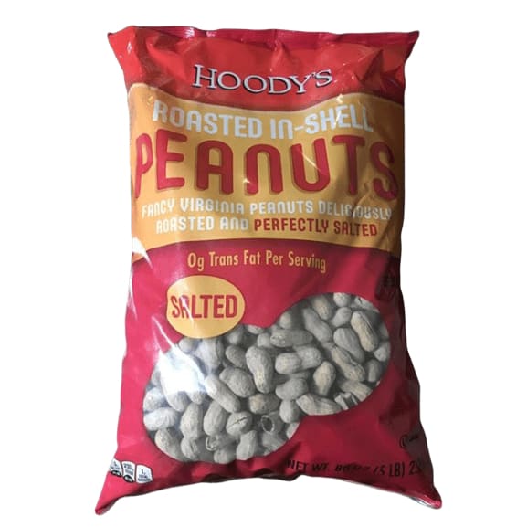 Hoody's Roasted In-Shell Peanuts, Salted, 80 oz. - ShelHealth.Com